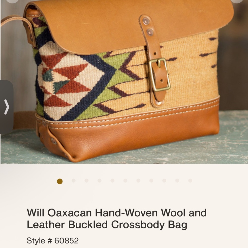 WILL Leather Goods Oaxacan Crossbody Bag - Picture 5 of 5